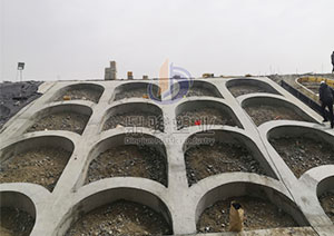 拱形護(hù)坡應(yīng)用