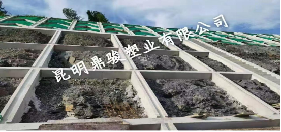 框格梁護(hù)坡