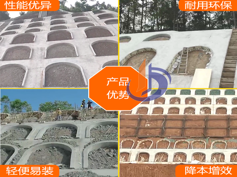 窗孔式護(hù)坡模板