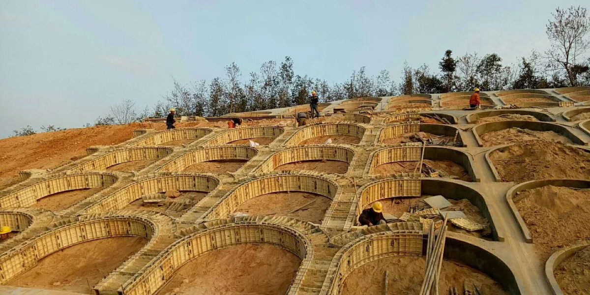 拱形骨架護(hù)坡模板