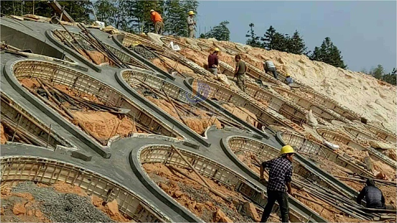 拱形骨架護(hù)坡模板